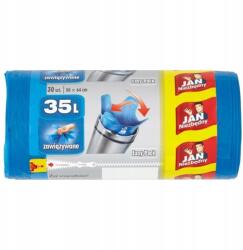 Jan Niezbędny Szemeteszsák készlet, JAN NIEZBĘDNY, 30 db, 35 l, kék (200195)