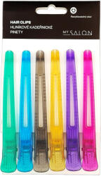 My Salon Aluminium Hair Clips 6 pcs