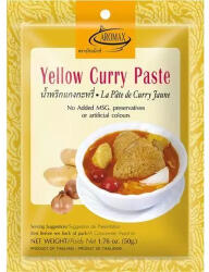  Pastă de curry AROMAX galbenă 50g