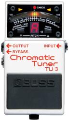 BOSS Tuner cromatic BOSS TU-3 pentru chitara si bas, robust, usor de utilizat (9985327)