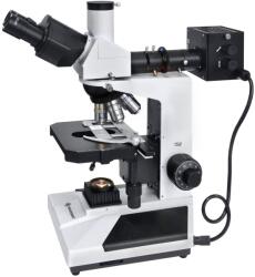 Bresser Mikroscop trinocular Bresser Science ADL-601P, 40-600x marire, iluminare halogen (77541429) Binoclu