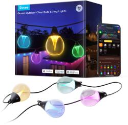 Govee H7025 RGBICW Outdoor LED String Lights, 14.63m, 2.4GHz Wi-Fi + Bluetooth