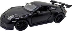 XD Machetă metalică Porsche 911 GT3 neagru scara 1: 32 cu lumini sunete uși deschizabile și mecanism cu resort (JPT)