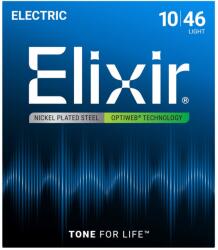  Elixir 19052 Optiweb Light - electric guitar strings (10-46)