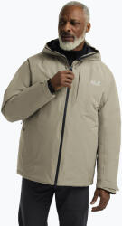 Jack Wolfskin Geacă cu puf pentru bărbați Jack Wolfskin Icecape 2L Down Ins Rds linen