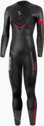 Synergy Costum de neopren de triatlon pentru femei Synergy Adrenaline Full Sleeve 5 mm black/red
