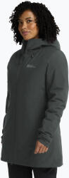 Jack Wolfskin Geacă de ploaie pentru femei Jack Wolfskin Heidelstein Ins slate green