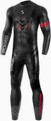 Synergy Costum de neopren de triatlon pentru bărbați Synergy Adrenaline Full Sleeve 5 mm black/red