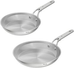 Tefal Комплект тигани EXTREME 24 + 28 cm, комплект от 2 бр. , неръждаема стомана, Tefal (TEF2100145208)