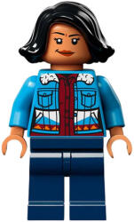 LEGO® Minifigurák Sammy Guiterrez kék kabátban jw122 (jw122)