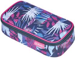 Herlitz Penar tip etui Herlitz beatBox, dimensiune 22.5 x 12 x 7 cm, motiv Indigo Flowers (50049257) Penar