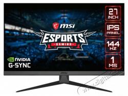 MSI 27" Optix G272 Full HD IPS 144Hz Esport gamer monitor