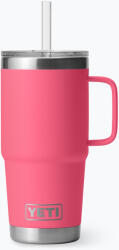 YETI Termoszbögre YETI Rambler Straw 739 ml tropical pink