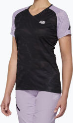  Női kerékpáros póló 100% Airmatic W black lavender