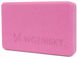 Wozinsky WKDJ-P Jógakocka Pilateshez és nyújtógyakorlatokhoz - Rózsaszín