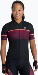 Rogelli Női kerékpáros póló Rogelli Impress II burgundy/coral/black