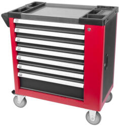 Strend Pro Set de scule, Strend Pro B239 Hobby, 399 piese, cu cărucior pentru scule, 7 sertare, cu set de scule, cu mâner Trusa unelte