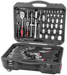 Strend Pro Set de scule, Strend Pro S870, 187 piese, în geamantan, cu clești, chei fixe, șurubelnițe și chei tubulare Trusa unelte