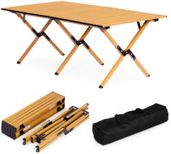 MultiGarden Masă de grădină, MultiGarden XLP130-14-2, 120 x 60 cm, pliabilă, înălțime: 44 cm, cu husă de transport, picioare antiderapante, capacitate de încărcare: 20 kg