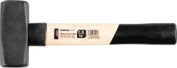 Strend Pro Ciocan de lăcătuș, Strend Pro HS0301, negru, 1500 g, mâner din lemn, cap din oțel, universal, DIN 6475, plat/plat Ciocan