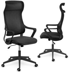 Sofotel Scaun de birou, Sofotel Labi, negru, 132, 5-142, 5 cm, spătar din micro-plasă, suport lombar, mecanism de balans, reglare pe înălțime cu lift pe gaz, roți cauciucate, capacitate de încărcare 120 kg