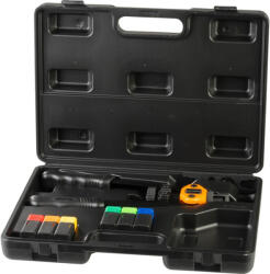Strend Pro Clește de nituire, Strend Pro BT-605, negru, 330 mm, pentru nituri filetate, capete M3, M4, M5, M6, M8, M10, în geantă, pentru nituri din oțel, oțel inoxidabil și aluminiu Cleste