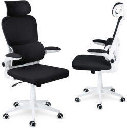 Sofotel Scaun de birou, Sofotel Formax, negru, 121-131 cm, spătar din microplasă, reglabil, mecanism de balans, reglare pe gaz a înălțimii, roți cauciucate, greutate maximă suportată 120 kg