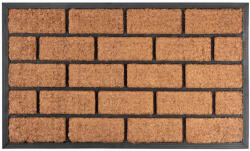 MagicHome RBC 124 preș de ușă - Brickwall, 45 x 75 cm, maro Pres