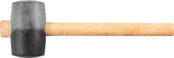 Strend Pro Ciocan din cauciuc, Strend Pro, negru, 680 g, mâner din lemn, cap din cauciuc Ciocan
