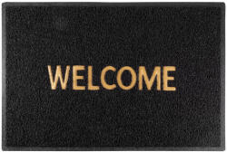 MagicHome preș PVC - Welcome, 60 x 90 cm, negru Pres