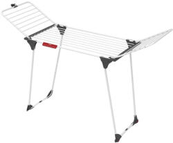 Vileda Uscător de rufe Vileda King, 20 m suprafață de uscare, alb, cu fire extra groase, cu cadru stabil din oțel-aluminiu, cu design anti-răsturnare