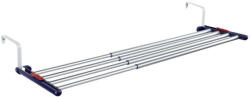 Leifheit 81413 Quartett 40 uscător de rufe telescopic, gri, cu lățime reglabilă 55-105 cm, cu suprafață de uscare de 4, 2 m, cu posibilitate de agățare pe radiator, ușă sau fereastră, compact și econom de spaț