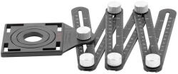 Strend Pro Șablon de contur, Strend Pro, 12 x 17, 5 x 1, 6 cm, pliabil Burghiu