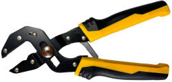 Strend Pro Clește pentru țevi, Strend Pro HJ071, negru/galben, 180 mm, autoreglabil, fălci cu deschidere în V Cleste