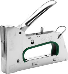Rapid Capsator manual, Rapid R34, argintiu, 6-14 mm lungime capse, pentru capse tip 140, carcasă din oțel, mecanism din oțel, pentru tapițerie
