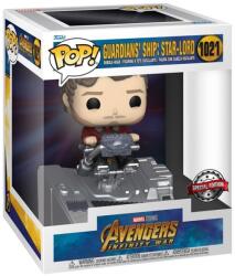 Funko Figurină din vinil Funko Pop! Deluxe Marvel Avengers: Infinity War - Guardians' Ship: Star-Lord - Special Edition (1021) Figurina