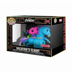 Funko Figurină din vinil Funko Pop! Rides Deluxe Marvel Avengers: Endgame - Valkyrie's Flight (Blacklight) - Special Edition #86 Figurina