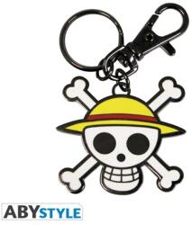 ABYstyle One Piece - Skull Luffy fém kulcstartó
