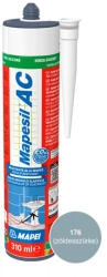 Mapei Mapesil AC 176 (zöldesszürke) 310ml ecetsavas szilikon hézagkitöltő 4817642IT (4817642IT)