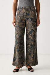 Pinko pantaloni pentru femei din bumbac 9BY2-SPDZ6F_87A (107766.A3NZ)