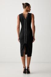 PINKO rochie cu amestec de lână 9BY2-SUDZB8_99X (107587.A3G3)