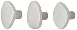 Bloomingville set de cârlige de perete din aluminiu 4 x 3 x 4 cm 99KK-OPUZSS_SLV (82069423) Agatator cuier