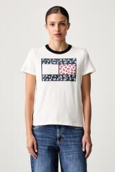 Tommy Jeans tricou pentru femei din bumbac 9BY2-TSDZ85_00X (DW0DW23258)