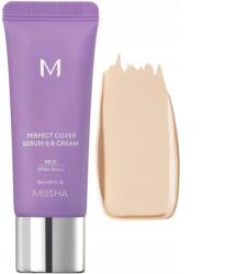 Missha M Perfect Cover Serum BB Cream - #21 Light Beige - BB Cream cu Ser 20ml