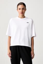 The North Face tricou oversized pentru femei din bumbac Essential 9BY2-TSDZCP_00X (NF0A8H71FN41)