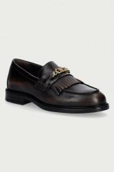 Tommy Hilfiger mocasini pentru femei din piele TH CHAIN FRINGE LEATHER LOAFER 9BY2-OBDZJ3_89X (FW0FW09668)