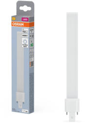 OSRAM Dulux S LED kompakt fénycső, matt plasztik búra, G23 foglalat, 6W, 700lm, 4000K semleges fehér, hossz: 220mm ( 4058075558083 ) (4058075558083)