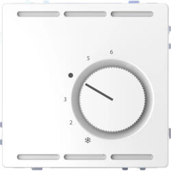 Schneider Electric Merten MEG5762-6035 Szobatermosztát váltóérintkezővel 10 A 250V AC lótuszfehér - System-D (D-Life / D-Antik) (MEG5762-6035)
