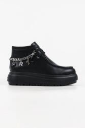 Karl Lagerfeld botine cu platformă pentru femei din piele Katya 9BY2-OBDZG8_99X