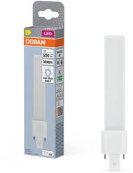 OSRAM Dulux S LED kompakt fénycső, matt plasztik búra, G23 foglalat, 4W, 550lm, 4000K semleges fehér, hossz: 165mm ( 4058075558045 ) (4058075558045)